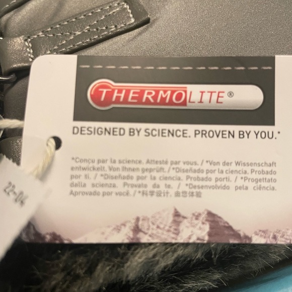 Women's Gray Winter Boots - Picture 9 of 11